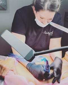 Permanent makeup work by Beauty Mark Boutique in Richardson, TX