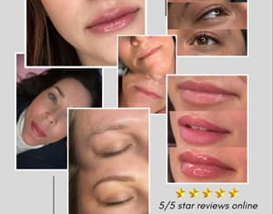 Permanent makeup work by BeautyHaven with Andrea Cook in Franklin, TN