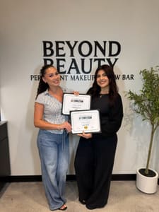 Permanent makeup work by Beyond Beauty Permanent Makeup Studio + Brow Bar in North Palm Beach, FL