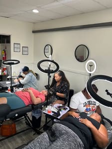 Permanent makeup work by Beyond Unique Brows & Lashes in Chamblee, GA