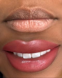 Permanent makeup work by Binspired Beauty Lounge in Miami, FL
