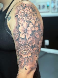 Permanent makeup work by Black Crow Inks Tattoos in Macclenny, FL