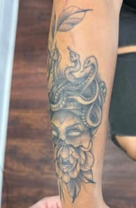 Permanent makeup work by Black Crow Inks Tattoos in Macclenny, FL