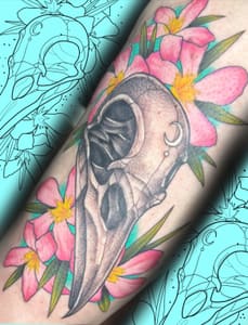 Permanent makeup work by Black Crow Inks Tattoos in Macclenny, FL