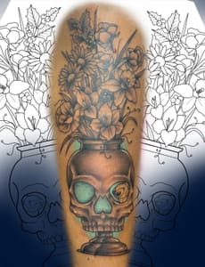 Permanent makeup work by Black Crow Inks Tattoos in Macclenny, FL