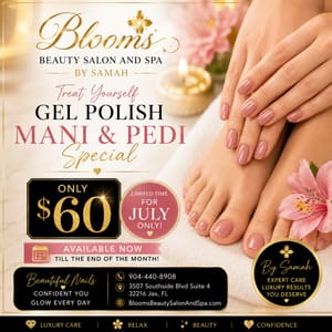 Permanent makeup work by Blooms Beauty Salon And Spa in Jacksonville, FL