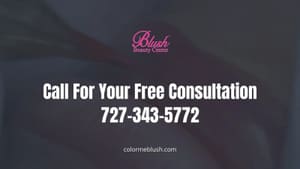 Permanent makeup work by Blush Beauty Center in St Petersburg, FL