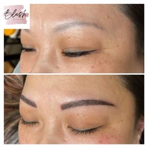 Permanent makeup work by Blush Brow Bar in Mesa, AZ