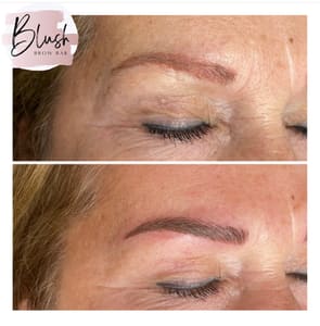 Permanent makeup work by Blush Brow Bar in Mesa, AZ