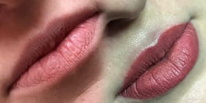 Permanent makeup work by BODY PMU & Camouflage Makeup, LLC in Saginaw, MI