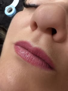 Permanent makeup work by Bold & Beauty Co. in Sherman, TX