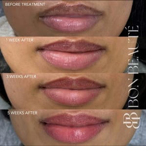 Permanent makeup work by Bon Beaute Studio in Boston, MA