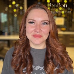 Permanent makeup work by BonBon Beauty Studio in Austin, TX