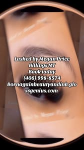 Permanent makeup work by Born Again Beauty & Ink by Megan Price LLC in Billings, MT
