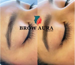 Permanent makeup work by Brow Aura (Eyebrow Threading & Microblading) in Mesa, AZ