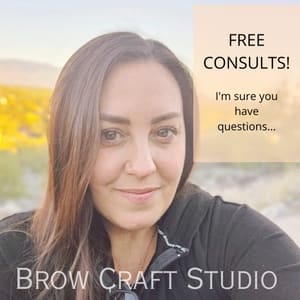 Permanent makeup work by Brow Craft Studio in Tucson, AZ