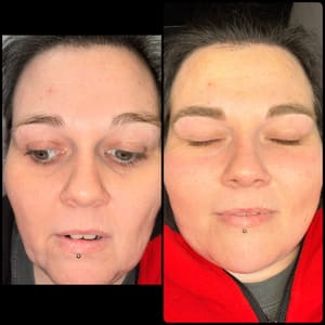 Permanent makeup work by Brow Glamistry in Florence, KY