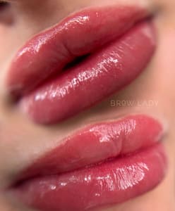 Permanent makeup work by Brow Lady Microblading Studio in Wilmington, MA