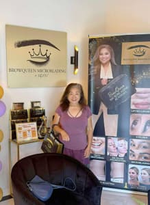 Permanent makeup work by Browqueen Microblading Semi-permanent Make-up & Esthetics in Fuquay Varina, NC