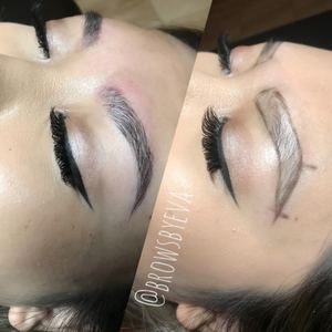 Permanent makeup work by Brows By Eva in Houston, TX