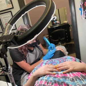 Permanent makeup work by Brows by Veronica in Candler, NC