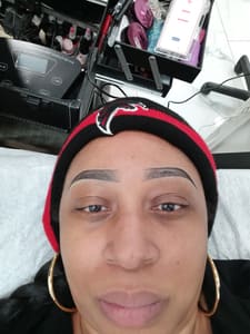 Permanent makeup work by Browz N Beauty in Atlanta, GA