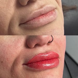 Permanent makeup work by Butterfly Brows in Warner Robins, GA