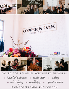Permanent makeup work by COPPER & OAK HAIR CO. in Rogers, AR