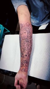 Permanent makeup work by Crooked Spines Tattoo & Piercing Studio in Lake City, FL