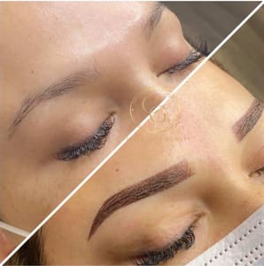 Permanent makeup work by Crystal's Permanent Beauty in Delano, CA