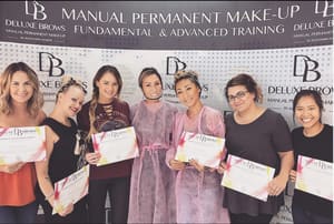 Permanent makeup work by Deluxe Brows Microblading in San Diego, CA