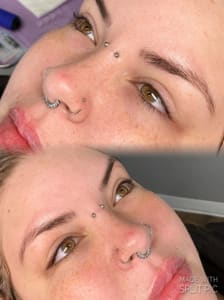 Permanent makeup work by Diamond Native Permanent Cosmetic Enhancements in Heber Springs, AR