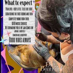 Permanent makeup work by Die Beautiful Beauty Collective in Bremen, GA