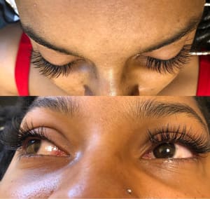 Permanent makeup work by Dimicia's Beauty Bar in Douglasville, GA
