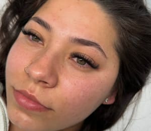 Permanent makeup work by Diva Beauty Aesthetics & Lashes in North Miami Beach, FL
