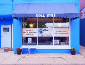 Permanent makeup work by Doll Eyes Lashes in Madison, WI