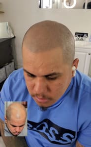 Permanent makeup work by Downey Hair Loss Solutions SMP in Ventura, CA
