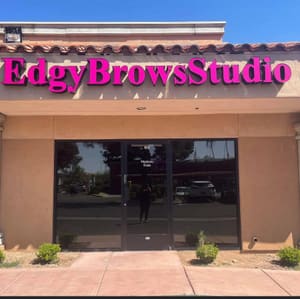 Permanent makeup work by EdgyBrowsStudio in Las Vegas, NV