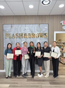 Permanent makeup work by ELash & Brows Beauty Salon in Duluth, GA