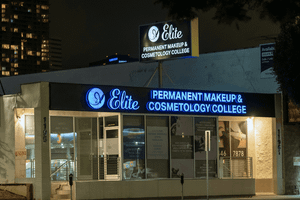 Permanent makeup work by Elite Permanent Makeup & Cosmetology College in Los Angeles, CA