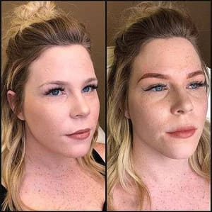 Permanent makeup work by Ellie's Boutique in Bullhead City, AZ