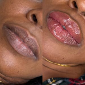 Permanent makeup work by Encanta Cejas in Rochester Hills, MI