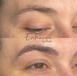 Permanent makeup work by Enhance by Madi in Scottsdale, AZ