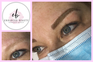 Permanent makeup work by Enhanced Beauty Permanent Makeup in Wilmington, NC