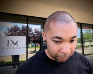 Permanent makeup work by Envision Microscalp in Dixon, CA