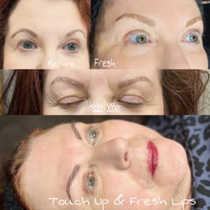 Permanent makeup work by Forever Flawless Cosmetic Tattoo & Microblading Professional Training in Gillette, WY