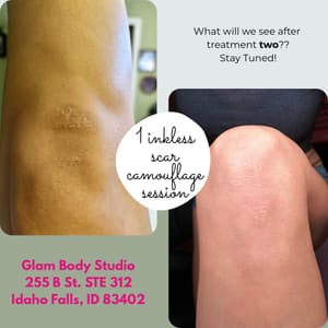 Permanent makeup work by Glam Body Studio in Idaho Falls, ID