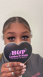 Permanent makeup work by H & P Lashes And Nails in Tomball, TX