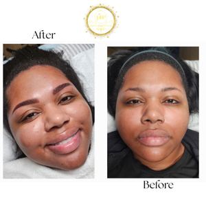 Permanent makeup work by Happy Beauty Plus in Evans, GA