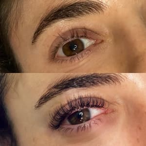 Permanent makeup work by Hazy Brows & Lashes in Studio City, CA